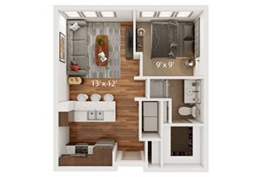 The Porter Brewers Hill A Floor Plan